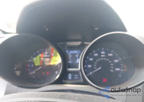 2013 Hyundai Veloster Turbo W/Blue from USA, damaged, VIN KMHTC6AE1DU177023